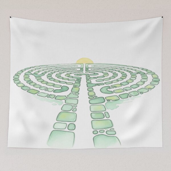 Item preview, Sun Labyrinth – Path of Enlightenment Design designed and sold by Cristhian Almanza.