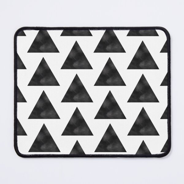 Item preview, Black Watercolor Triangle designed and sold by Blink Art Studio.
