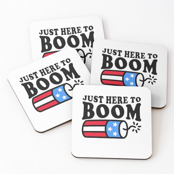 Item preview, Just Here To Boom Funny 4th of July designed and sold by gunaone-design.