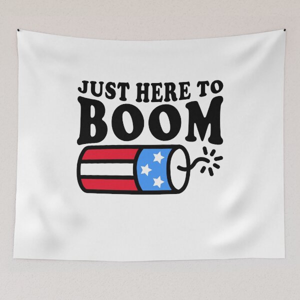 Item preview, Just Here To Boom Funny 4th of July designed and sold by gunaone-design.