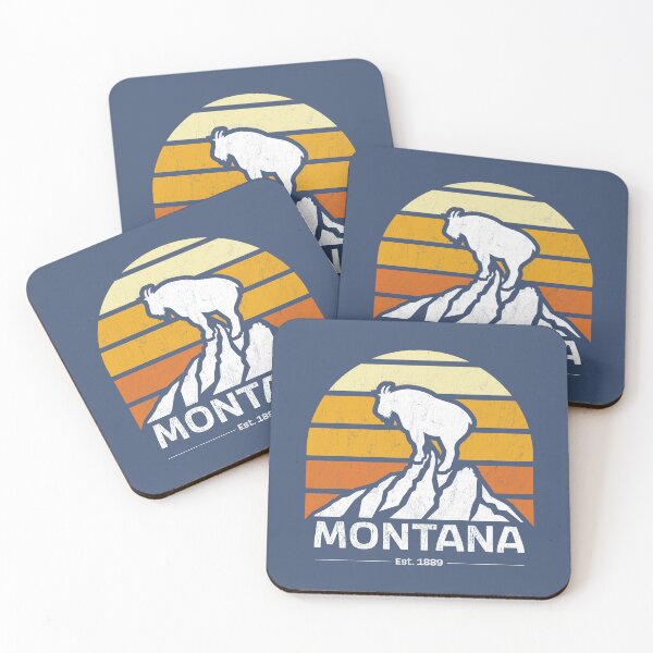 Item preview, Montana Mountain Goat designed and sold by Five on Five Designs.