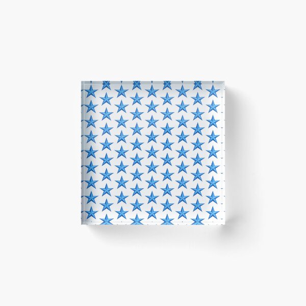 Item preview, Blue Watercolor Star designed and sold by Blink Art Studio.