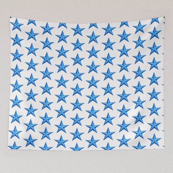 Item preview, Blue Watercolor Star designed and sold by Blink Art Studio.
