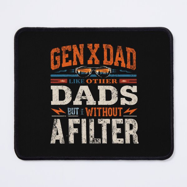 Item preview, Gen X Dad Like Other Dads But Without A Filter Vintage Retro Design designed and sold by bilal sibgui.