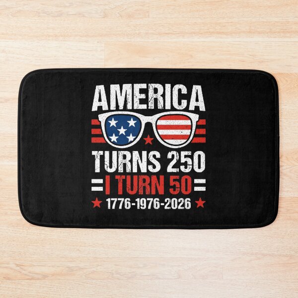 Item preview, America Turns 250 I Turn 50 1976 50th Birthday 4th Of July Patriotic USA 250th Anniversary designed and sold by gunaone-design.