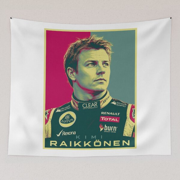 Item preview, Kimi Raikkonen Lotus Formula 1 Pop Art Poster designed and sold by aloefx.
