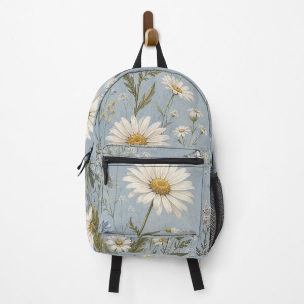 Item preview, Daisy Butterfly Botanical Wildflowers designed and sold by Lizetteh.