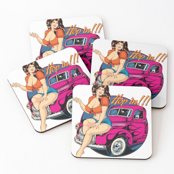 Item preview, Hop in!!! Pinup designed and sold by 76-Motors.