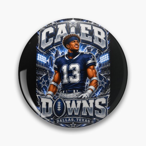 Item preview, Caleb Downs football safety | cartoon athlete illustration designed and sold by CoachEkong.