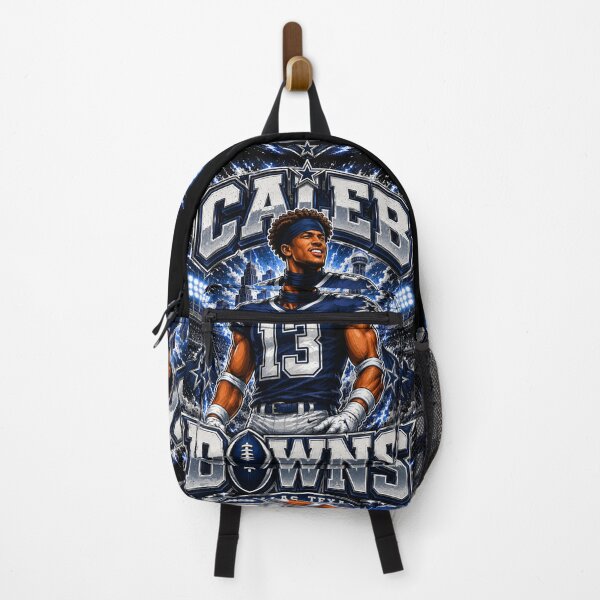 Item preview, Caleb Downs football safety | cartoon athlete illustration designed and sold by CoachEkong.