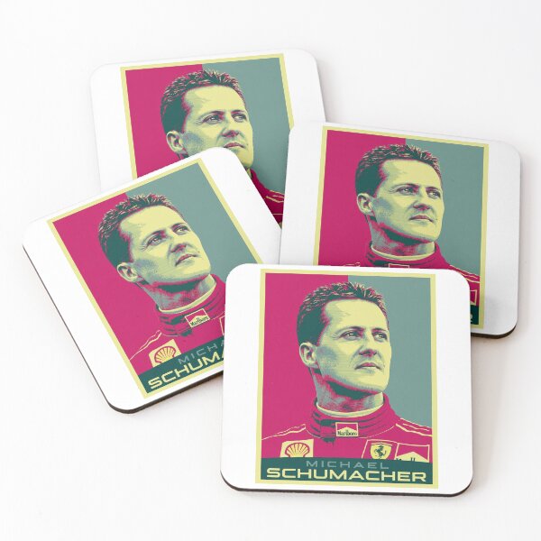 Item preview, Michael Schumacher Ferrari Formula 1 Pop Art Poster designed and sold by aloefx.