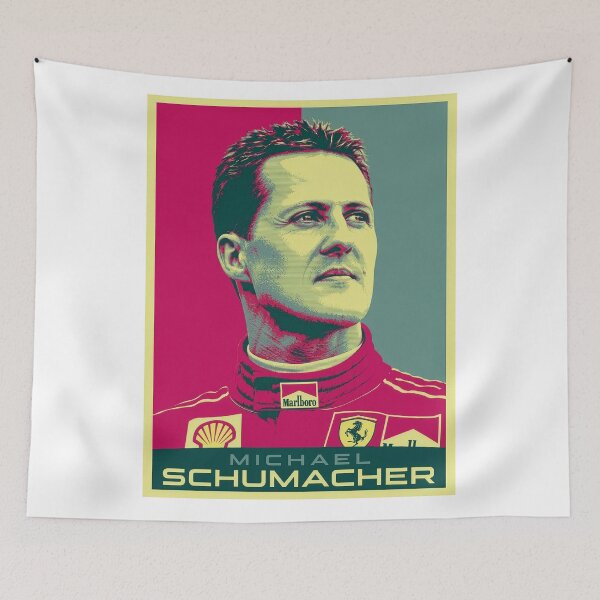 Item preview, Michael Schumacher Ferrari Formula 1 Pop Art Poster designed and sold by aloefx.