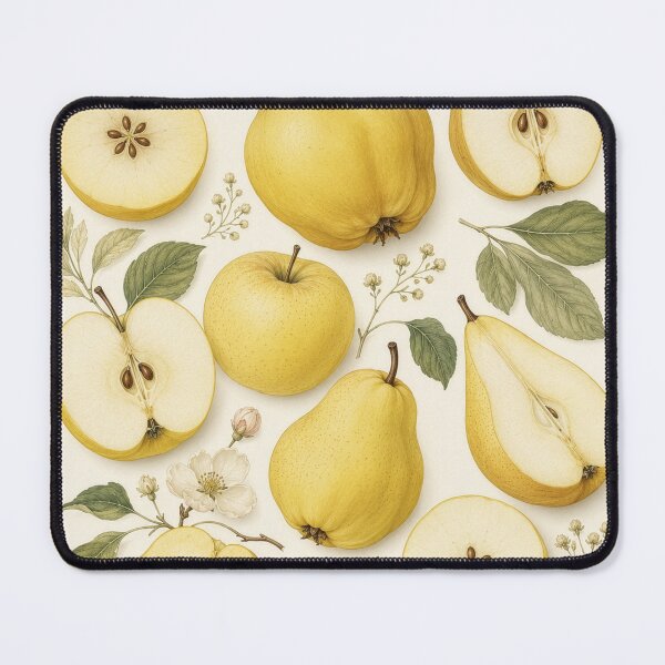 Item preview, Apple Pear Botanical Fruit designed and sold by Lizetteh.