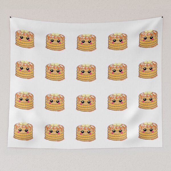 Item preview, Kawaii Pancakes Dot Art designed and sold by Cardiff Creative.