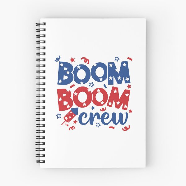 Artikelvorschau, Boom Boom Crew Lustige patriotische Beiträge zum 4. Juli entworfen und verkauft von gunaone-design.