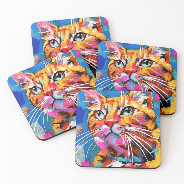 Item preview, Cat colors painting #cat designed and sold by JBJart.
