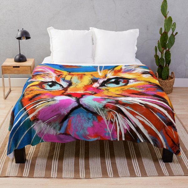Item preview, Cat colors painting #cat designed and sold by JBJart.