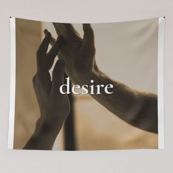 Item preview, Desire | Minimal Aesthetic Typography Romantic Wall Art designed and sold by Ve state official.