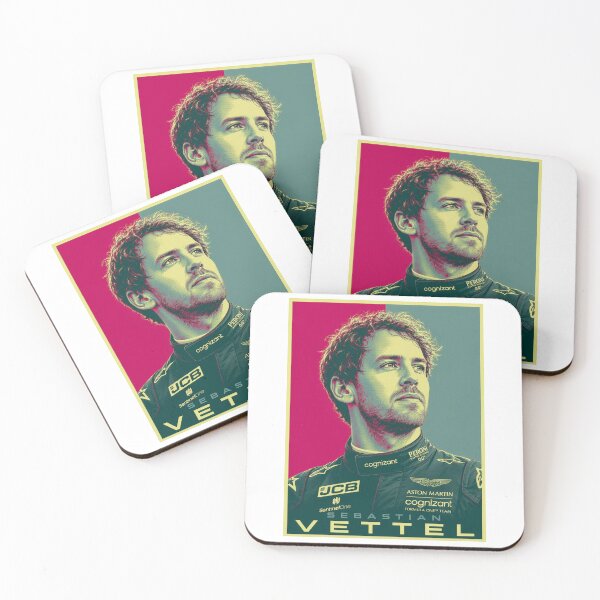 Item preview, Sebastian Vettel Formula 1 Pop Art Poster designed and sold by aloefx.