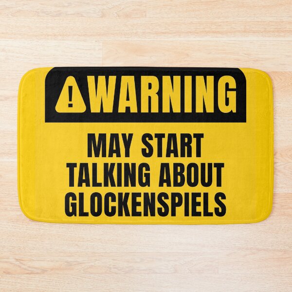 Artikelvorschau, Lustiges Glockenspiel-Warnschild  entworfen und verkauft von MaryAller.
