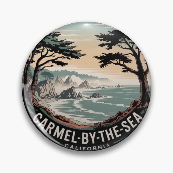 Item preview, Carmel Beach California: Sunset Cliffs  designed and sold by CircinusStore.