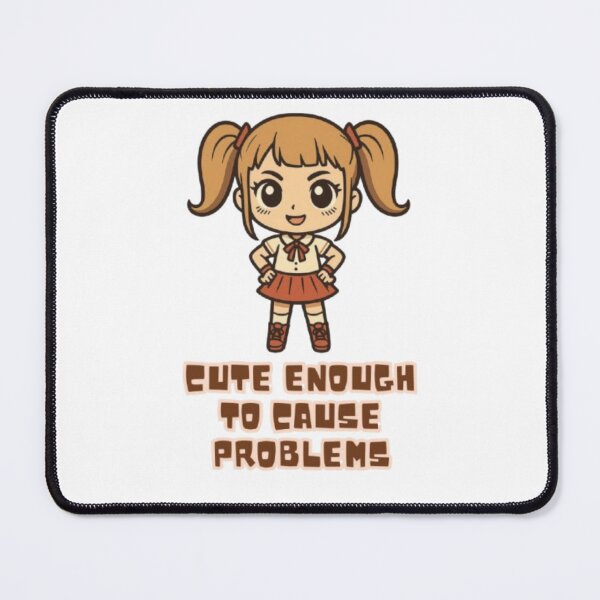 Item preview, Kawaii Chibi Girl With Pigtails Sassy Quote Design designed and sold by Miheerala.