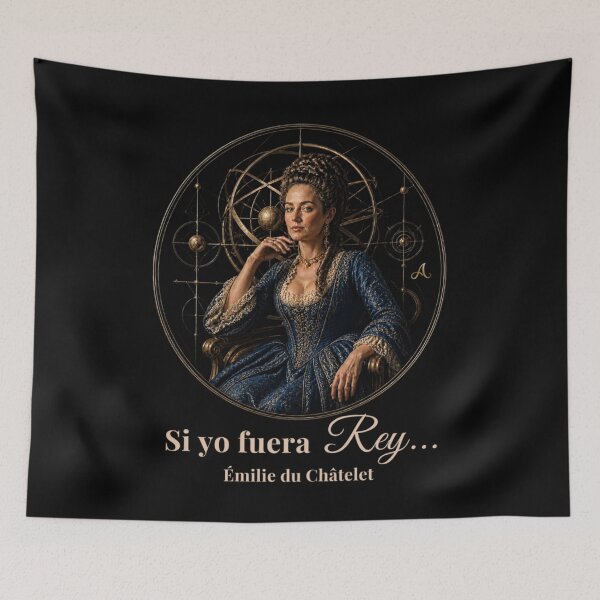 Item preview, Emilie du Chatelet - If I Were King - Scientific Legacy Collection designed and sold by imprAsiones.