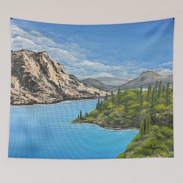 Item preview, Lake Garda Painting  designed and sold by YukilapinBN.