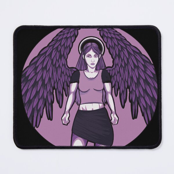 Item preview, Purple Dark Angel Girl  designed and sold by AngelPainter.