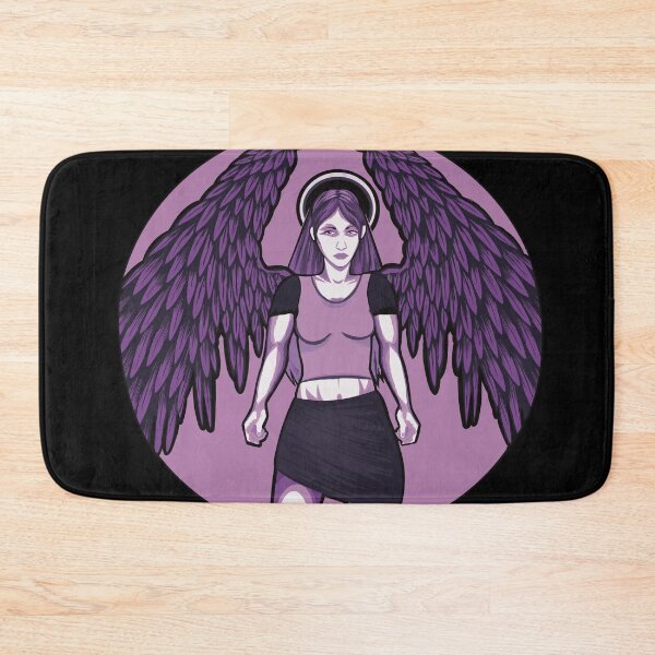 Item preview, Purple Dark Angel Girl  designed and sold by AngelPainter.
