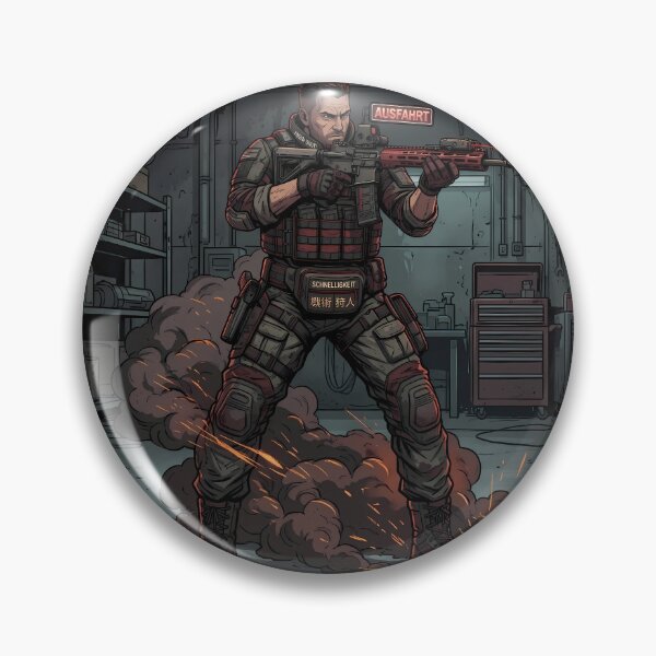Item preview, AUSFAHRT Tactical– Cyberpunk Streetwear Graphic designed and sold by PING 999 STUDIO.