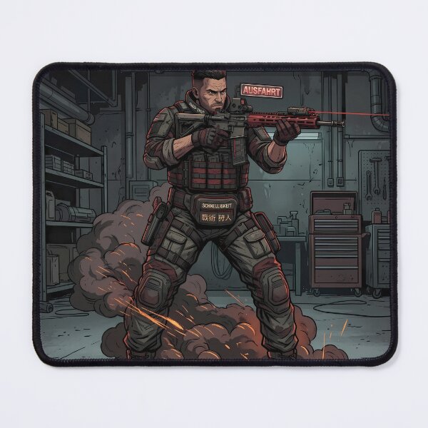 Item preview, AUSFAHRT Tactical– Cyberpunk Streetwear Graphic designed and sold by RvinJo8.