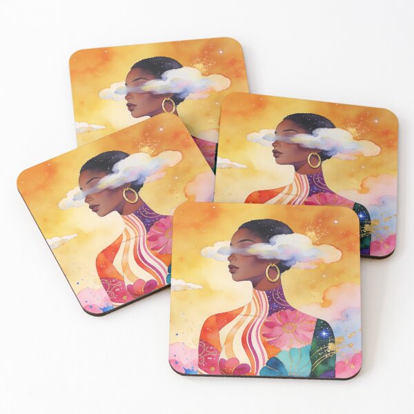 Item preview, Afrohemian Sky Goddess designed and sold by soulfulpalette.