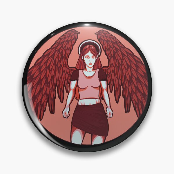 Item preview, Red Dark Angel Girl  designed and sold by AngelPainter.