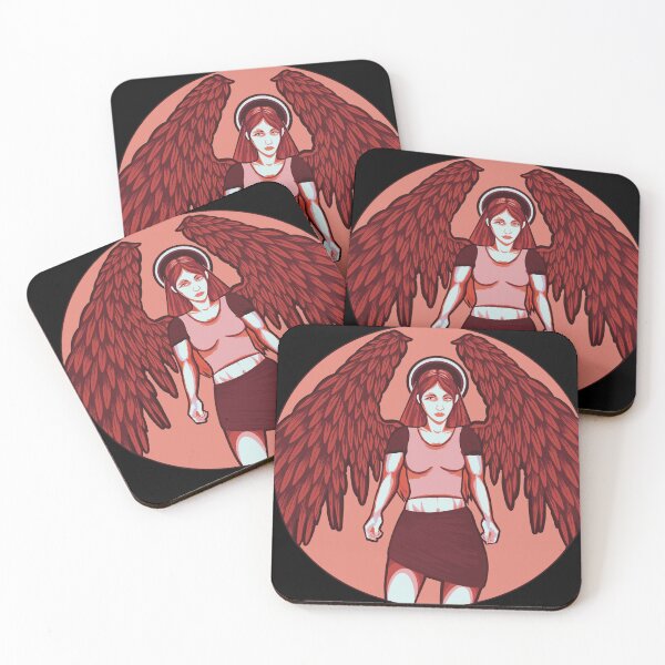 Item preview, Red Dark Angel Girl  designed and sold by AngelPainter.