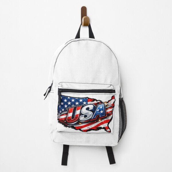 Item preview, USA Flag Map – Bold Patriotic Design designed and sold by darkan1.