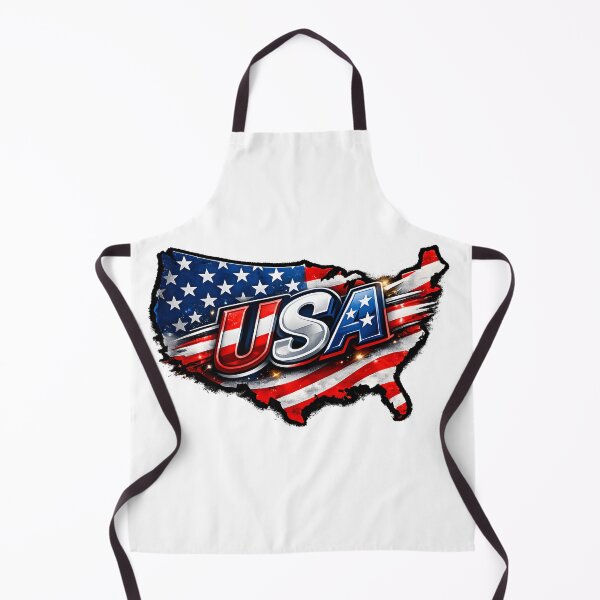 Item preview, USA Flag Map – Bold Patriotic Design designed and sold by darkan1.