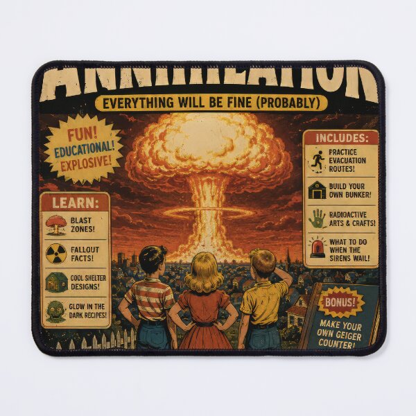 Item preview, The Kids' Guide to Nuclear Annihilation designed and sold by 4TinyPaws.