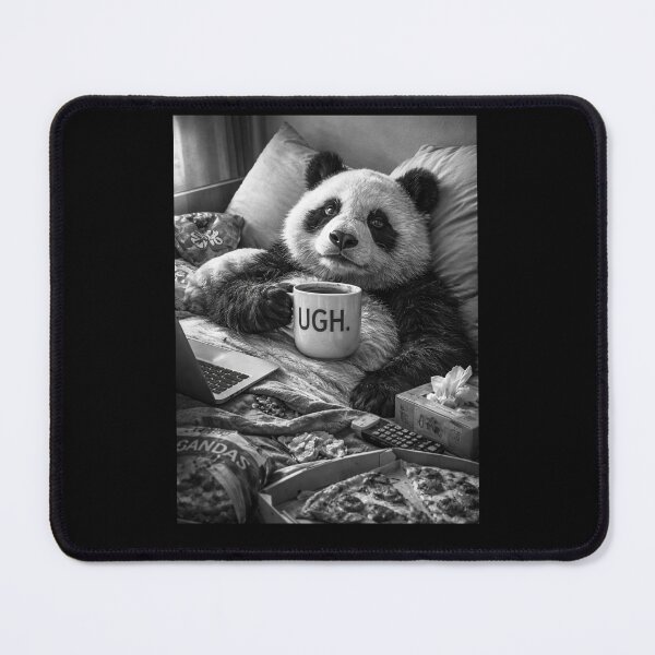 Item preview, Chronically Tired Panda Funny Lazy Day Burnout Humor Gift designed and sold by Say It With Ink.