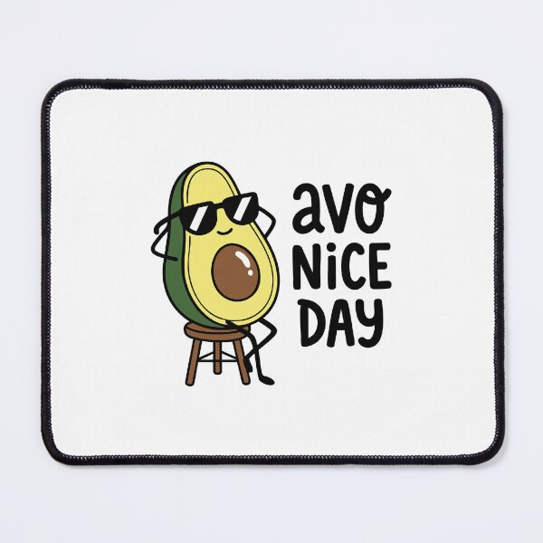 Item preview, Avo Nice Day - Funny Summer Vacation Avocado Pun designed and sold by gunaone-design.
