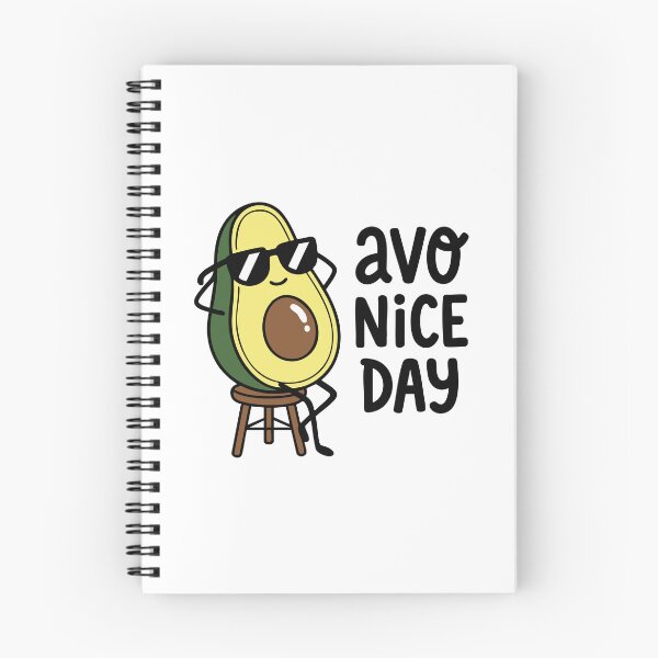 Item preview, Avo Nice Day - Funny Summer Vacation Avocado Pun designed and sold by gunaone-design.