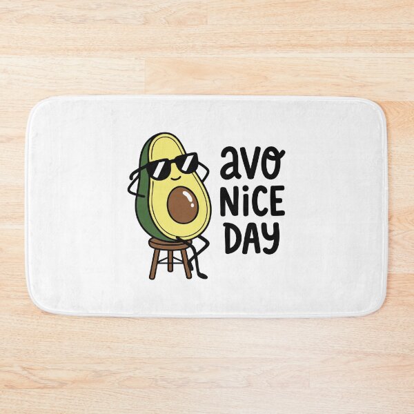 Item preview, Avo Nice Day - Funny Summer Vacation Avocado Pun designed and sold by gunaone-design.
