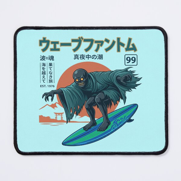 Item preview, Retro ghost Wave Rider designed and sold by TeeARTHY.