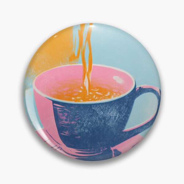 Item preview, LINO TEA – Modern Home Art Print designed and sold by MarkedArtPrints.