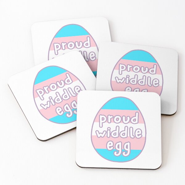 Item preview, proud widdle egg - trans flag designed and sold by EvergreenRevolt.