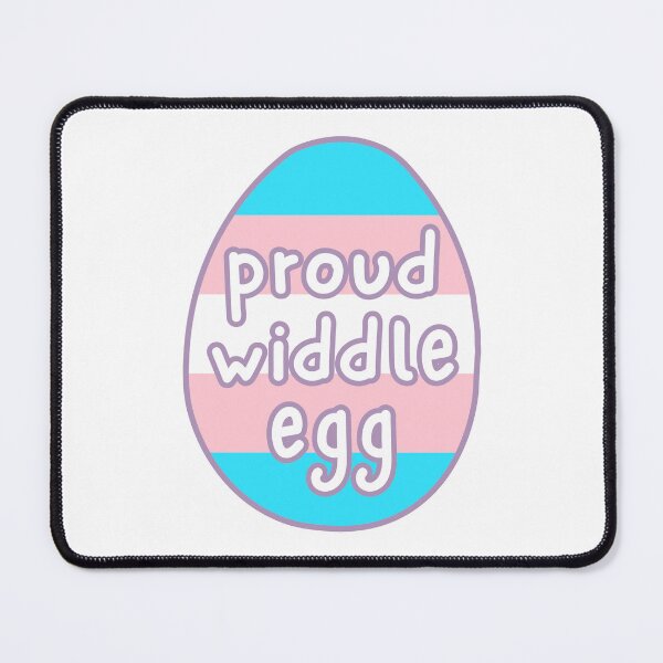 Item preview, proud widdle egg - trans flag designed and sold by EvergreenRevolt.
