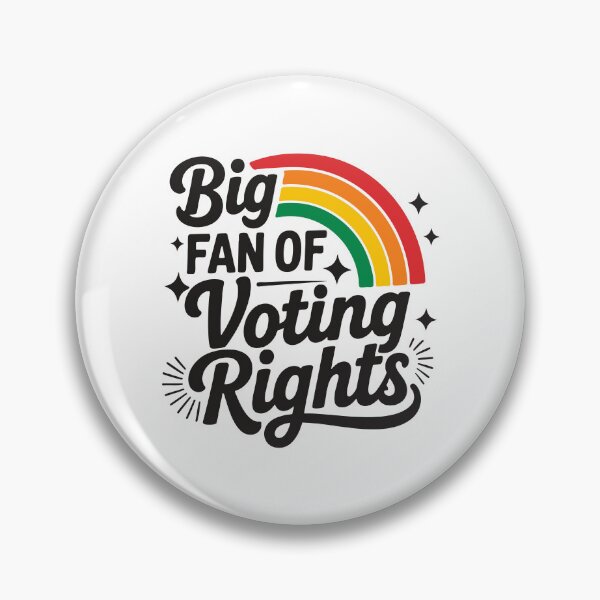 Item preview, Big Fan of Voting Rights designed and sold by gunaone-design.