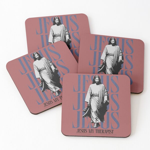 Item preview, Jesus my therapist sacred heart healing message designed and sold by Chill Vibe.