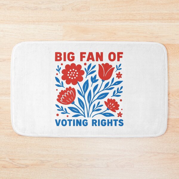 Item preview, Big Fan of Voting Rights - End Gerrymandering - Stop Voter Suppression designed and sold by gunaone-design.