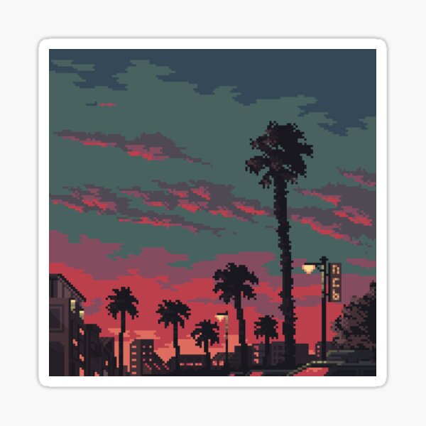 Palm trees Sticker